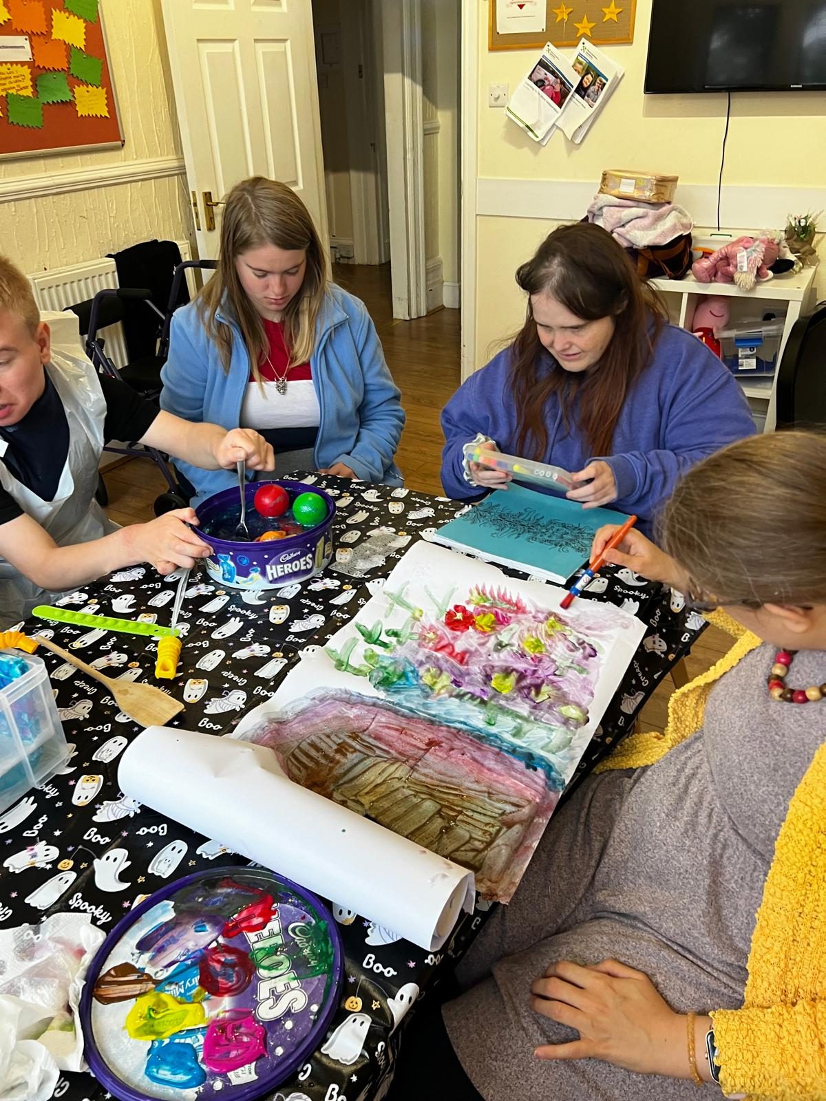 A group day out organised by Alex Davis Care Group